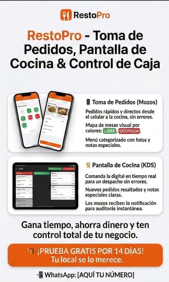 App de gestión para restaurantes y gimnasios - FabriDev